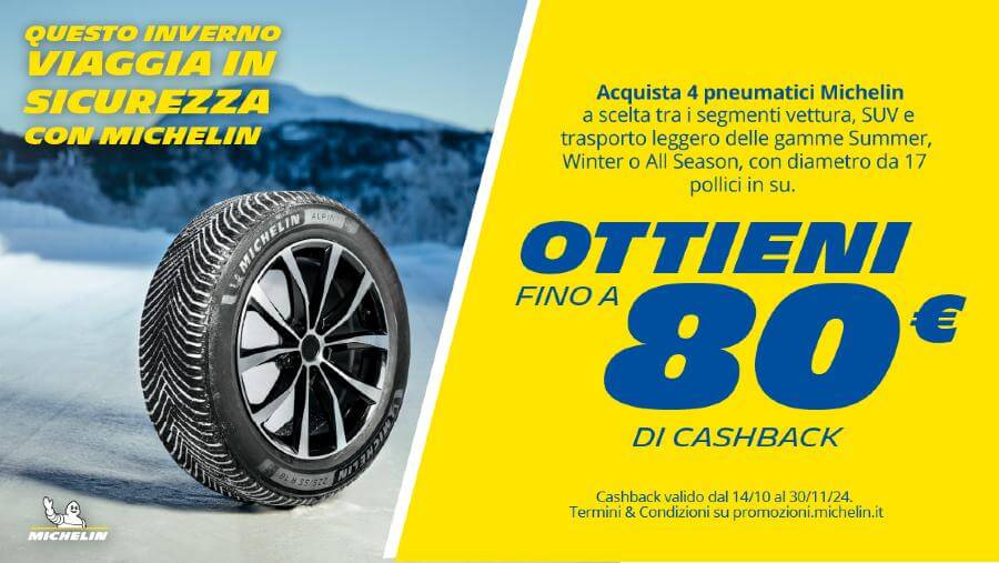 pneumatici in promozione Michelin