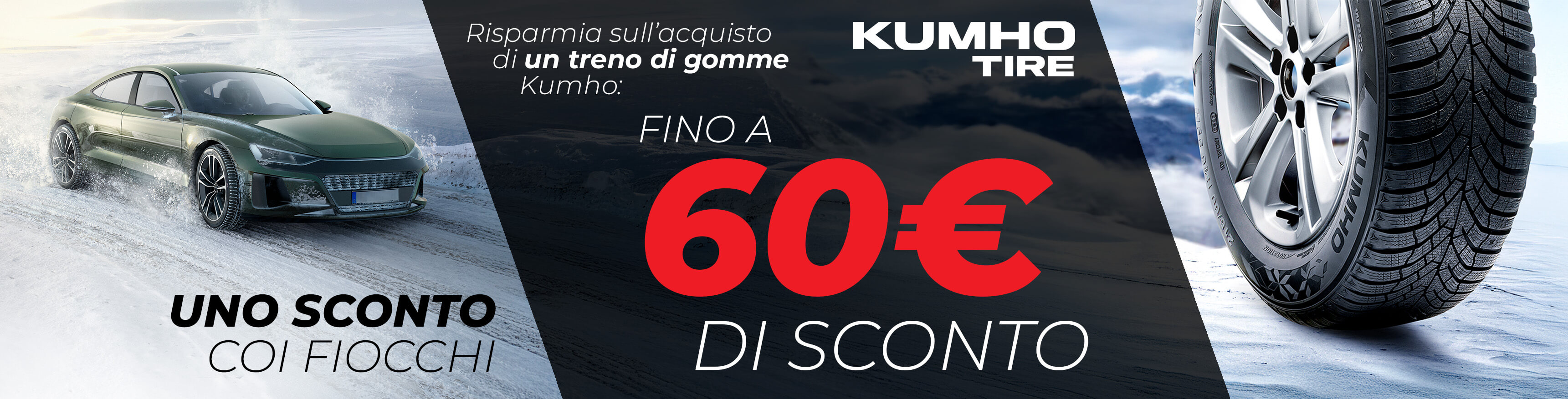 Promozione Pneumatici Kumho cambio gomme 2024